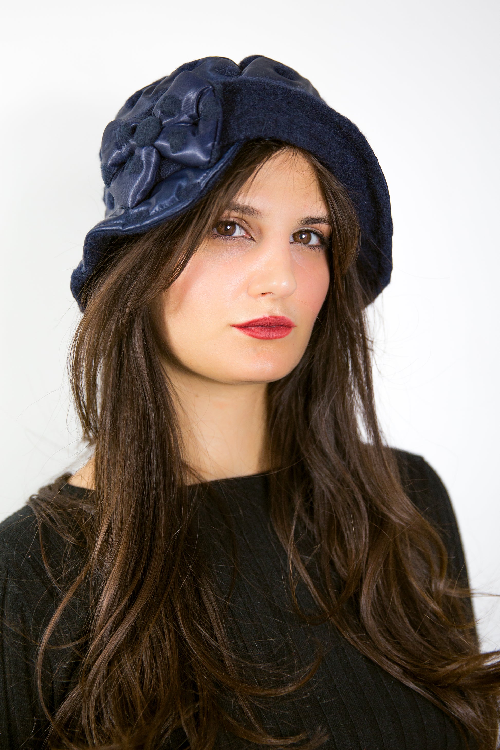 Cappello pescatore pois