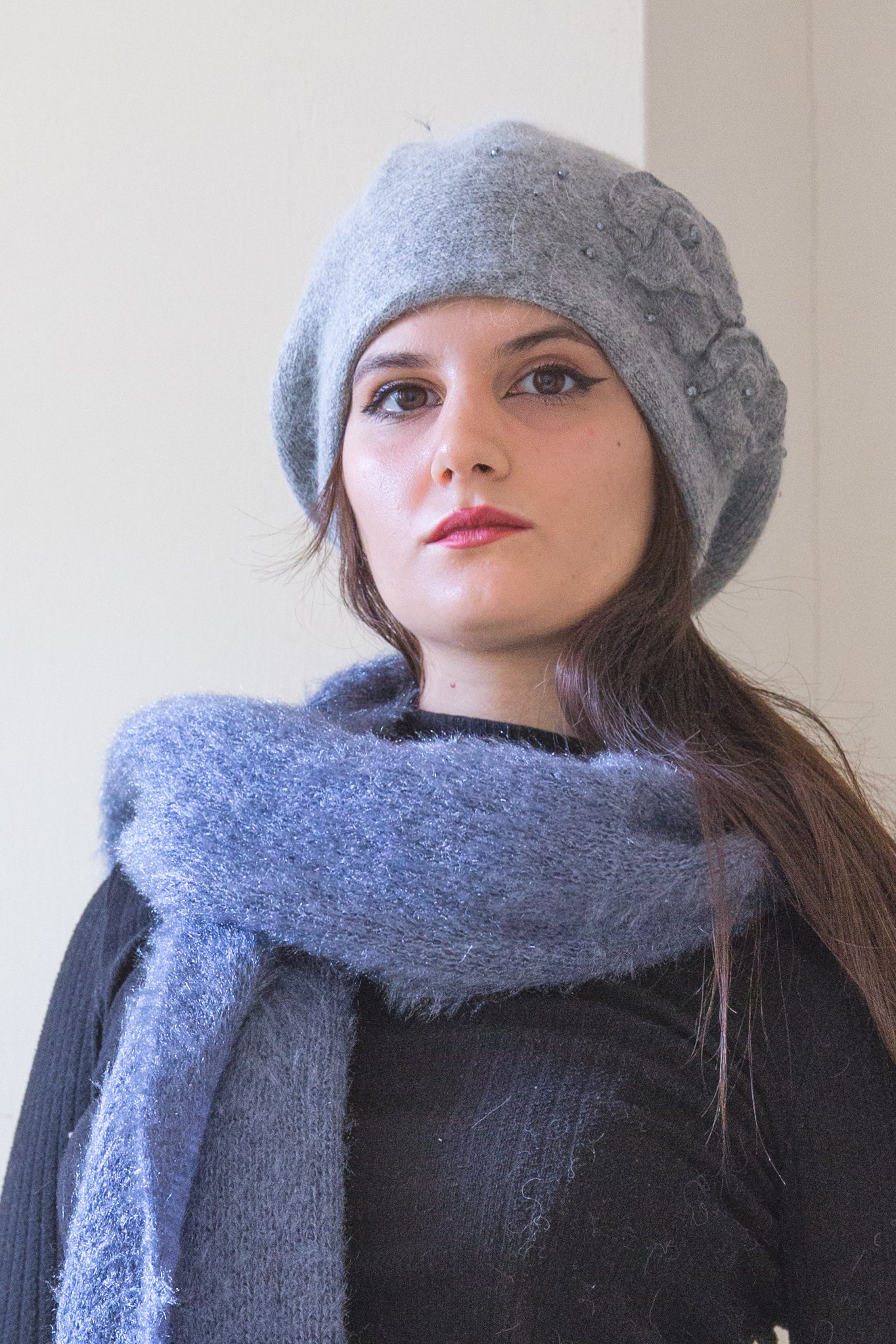 Cappello basco rosellina