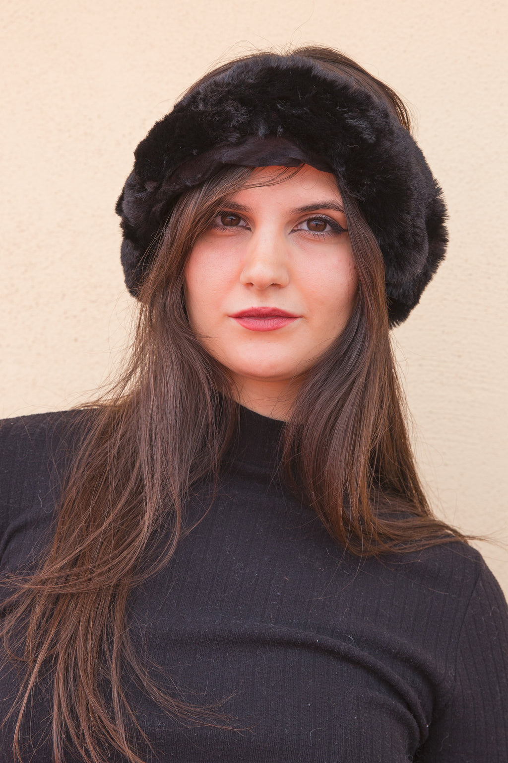 Fascia in ecopelliccia elastica