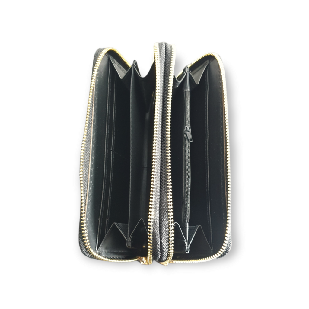 Portafoglio Frida Kahlo nero