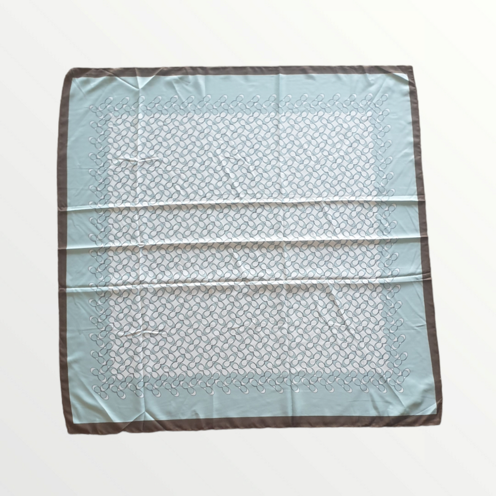 Foulard quadrato 90x90 pois