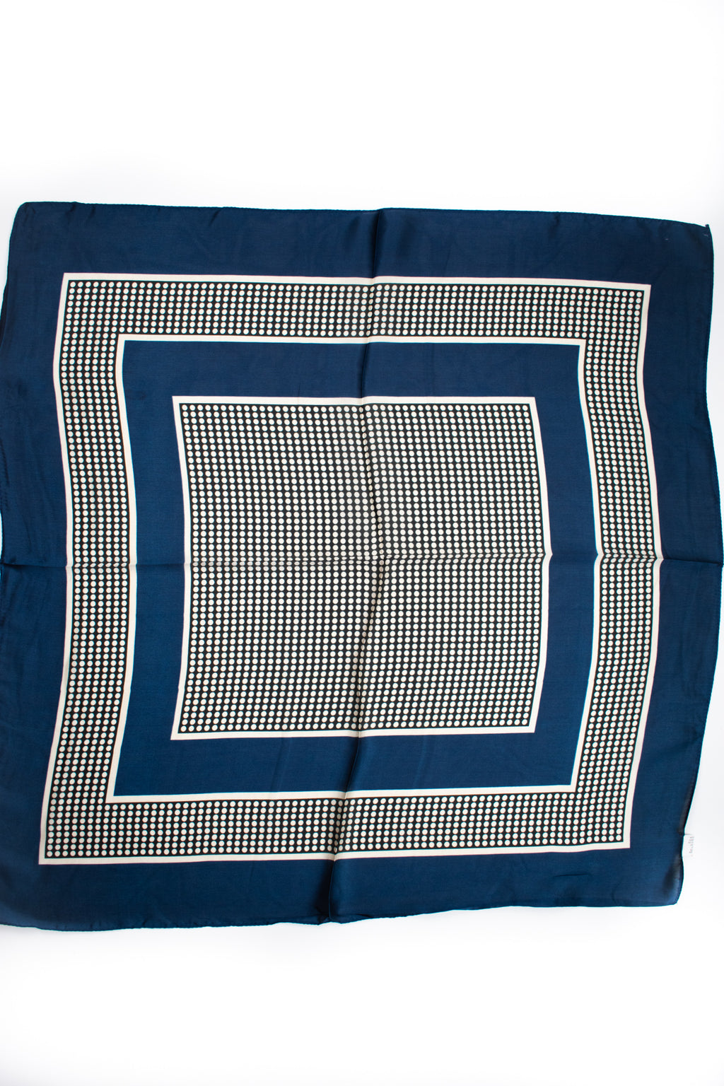 Foulard quadrato a pois