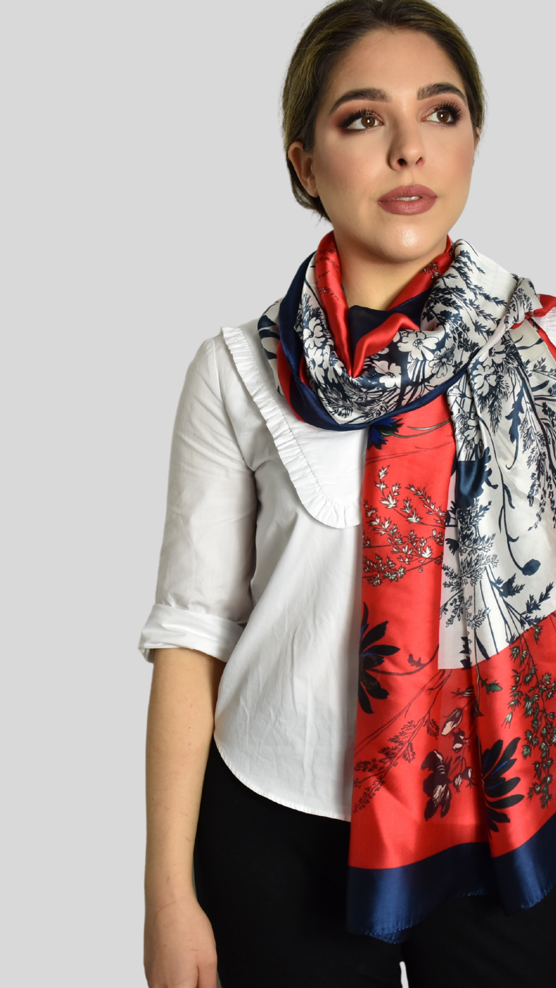 Foulard fiori mof