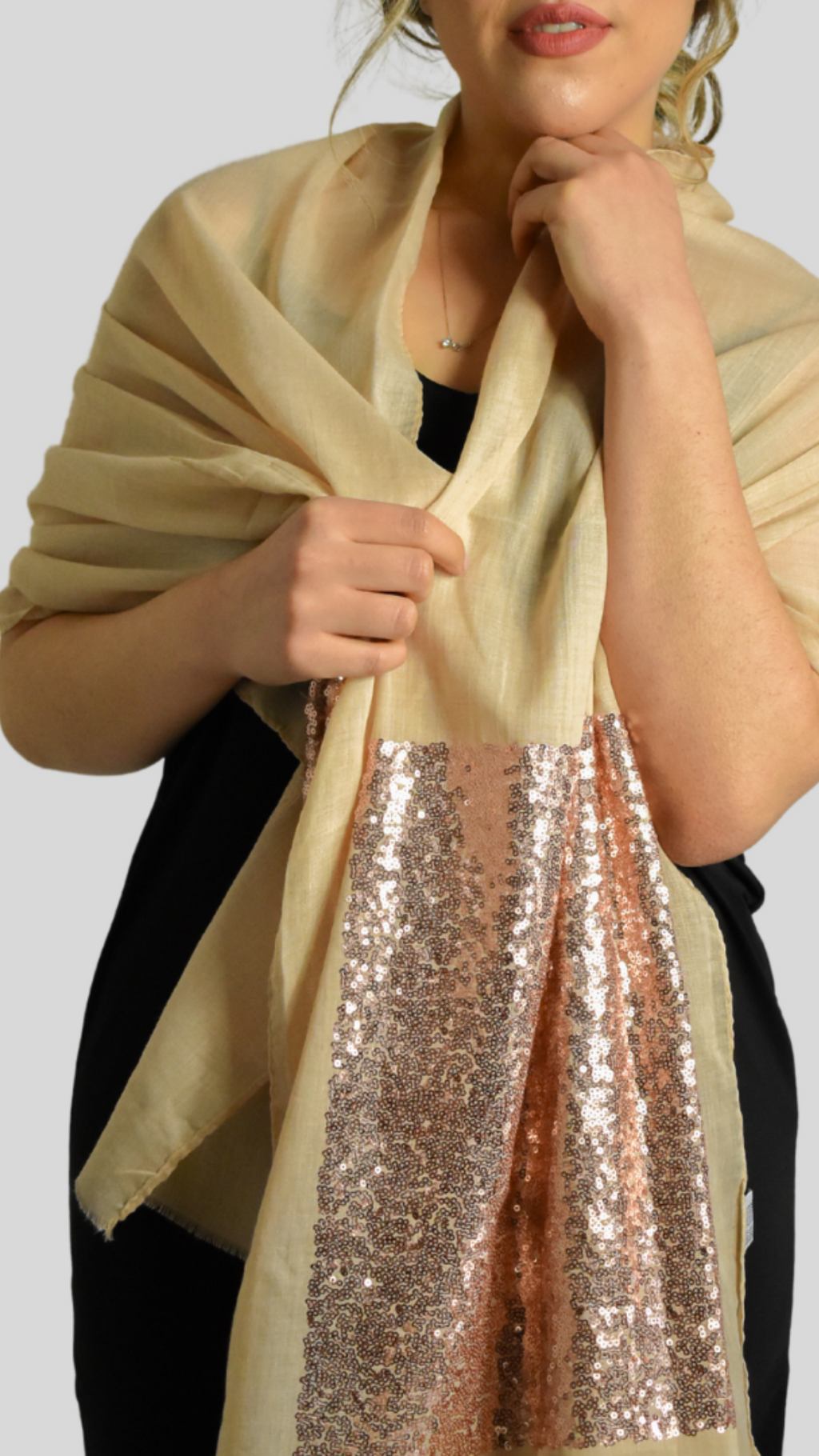 Stola con paiette