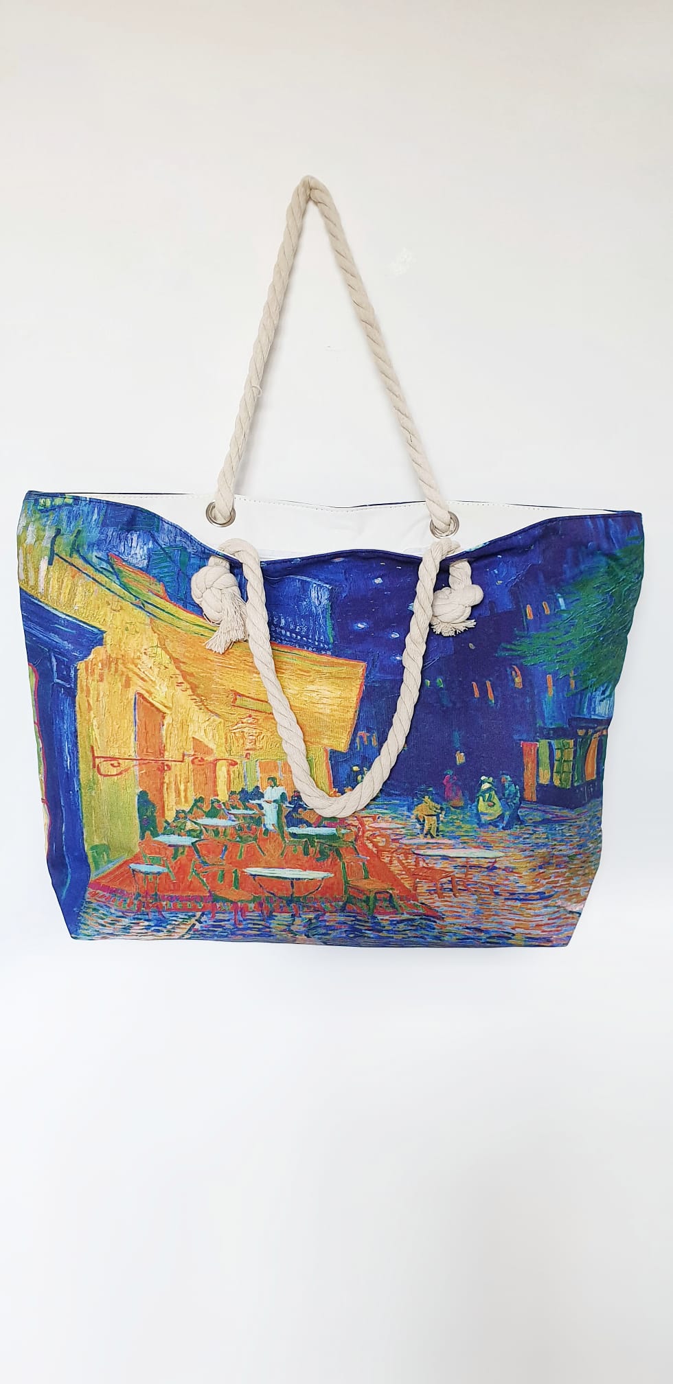 Borsa mare Terrazza del caffè la sera