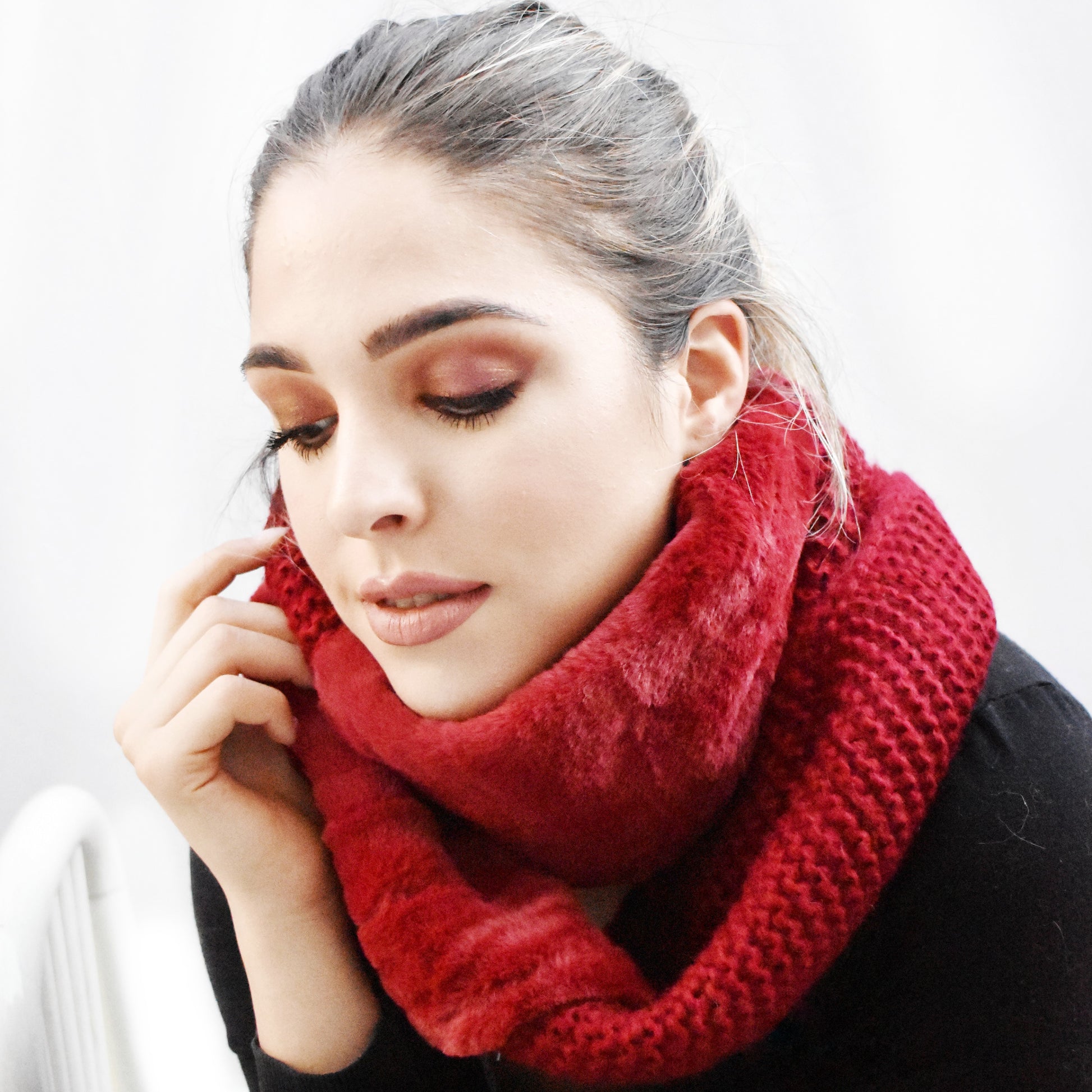 Scaldacollo Doppio Tessuto