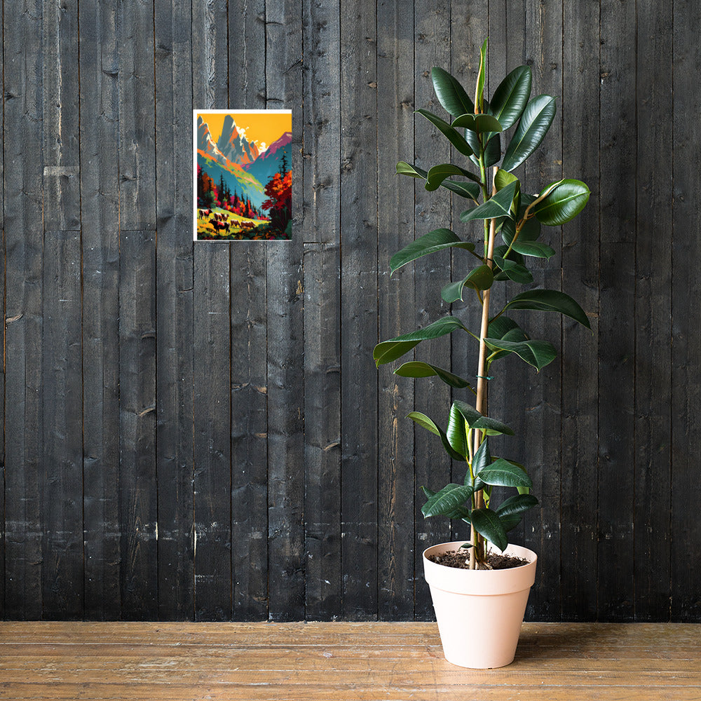 Artful Trentino: Bold Colors, Cows, and Alpine Landmarks