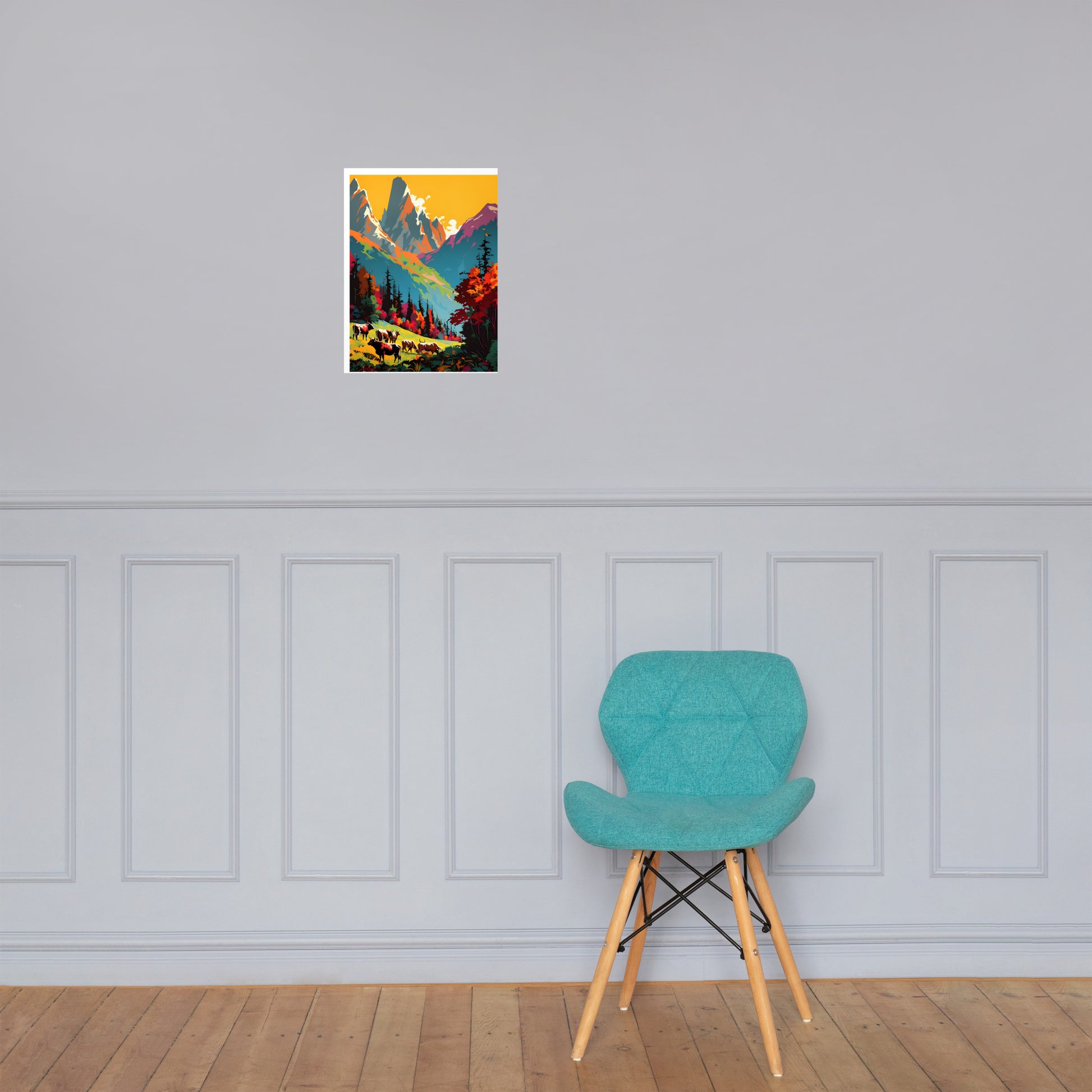 Artful Trentino: Bold Colors, Cows, and Alpine Landmarks