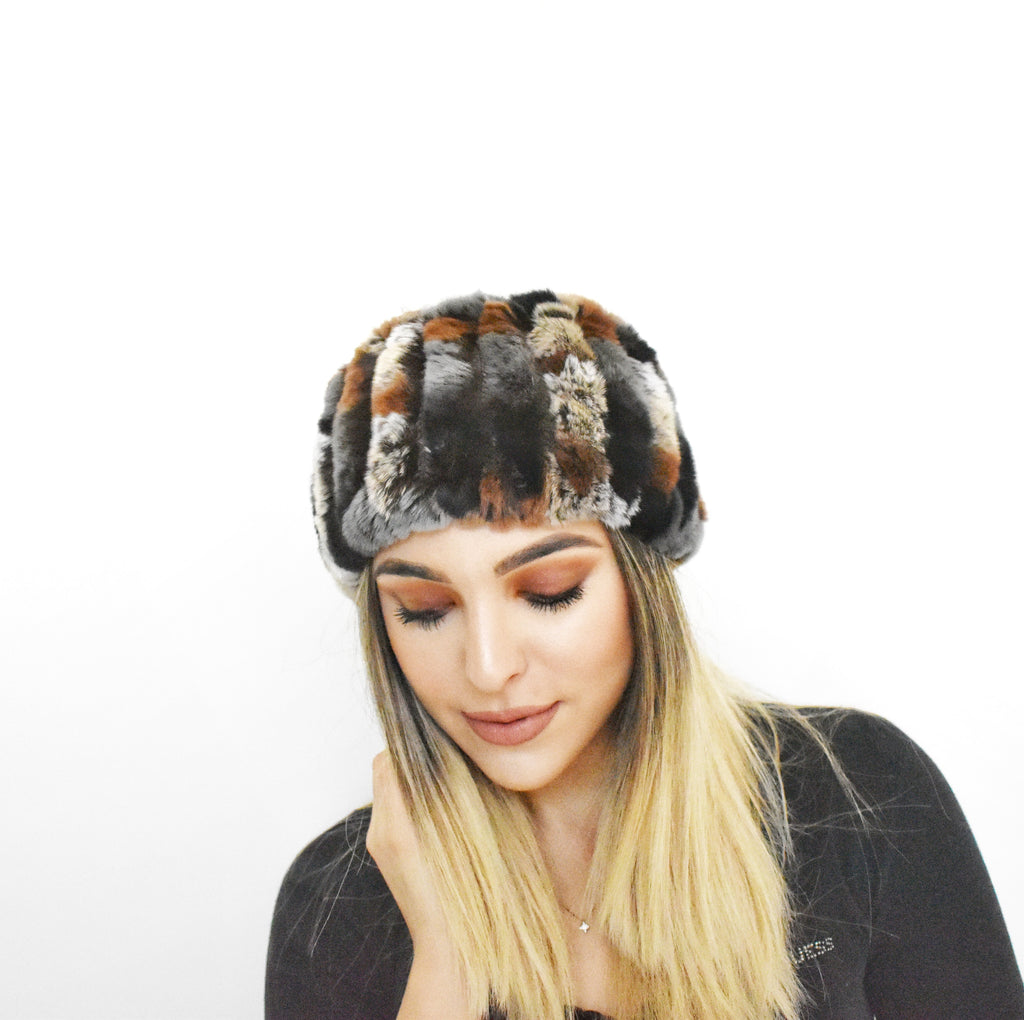 Fascia in pelliccia elasticizzata