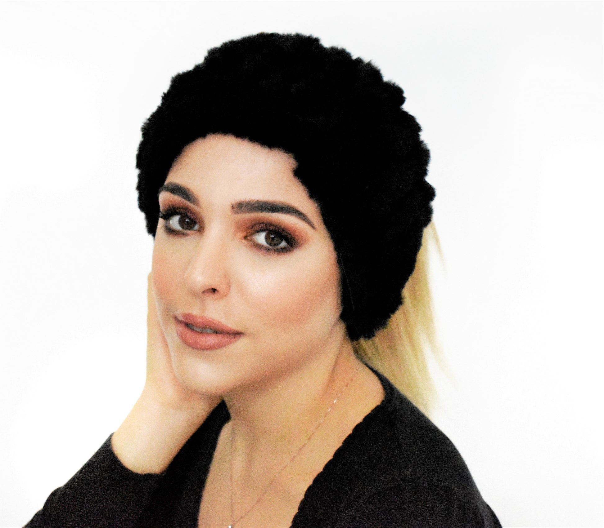 Fascia in pelliccia elasticizzata