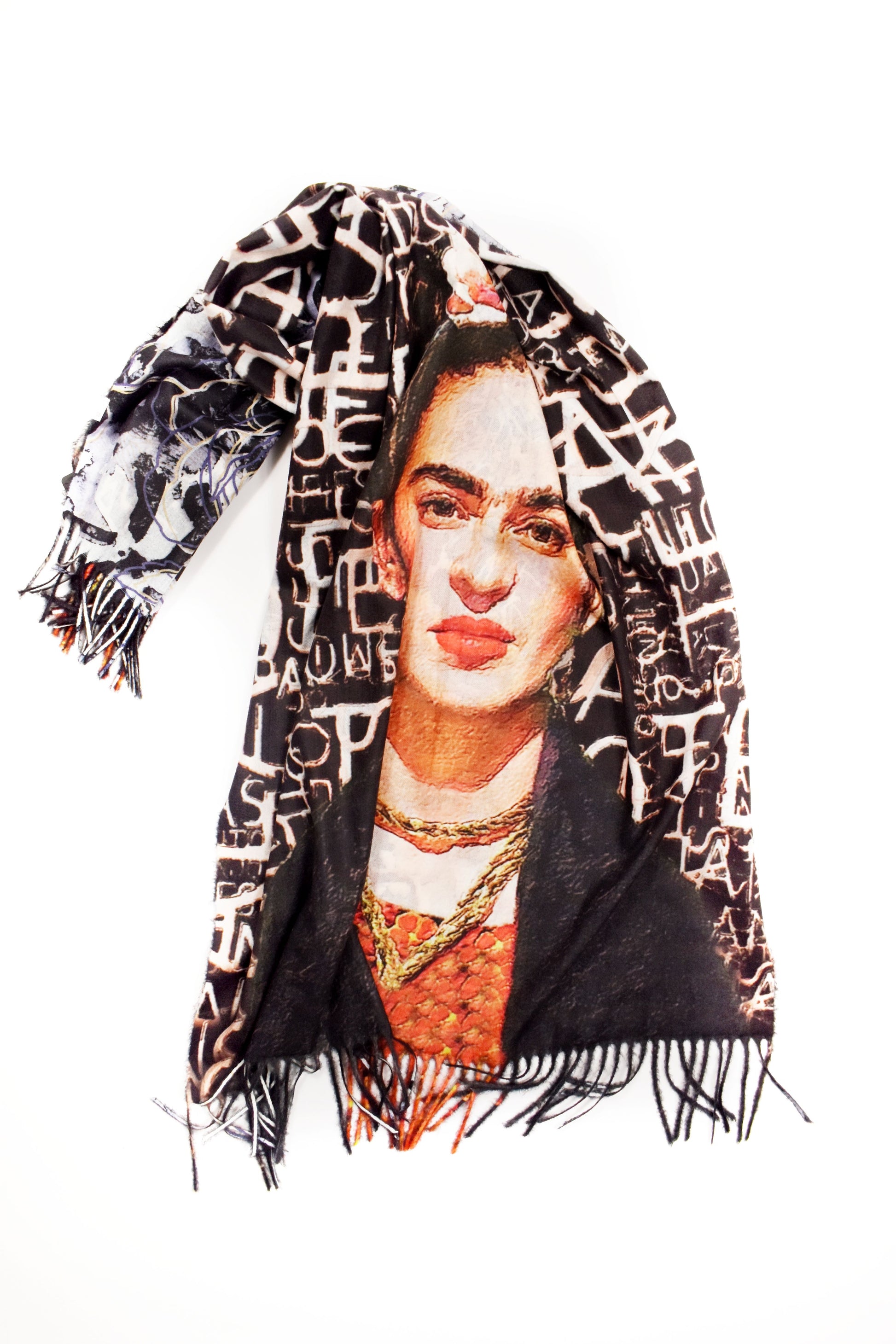 Sciarpa Frida Kahlo double face