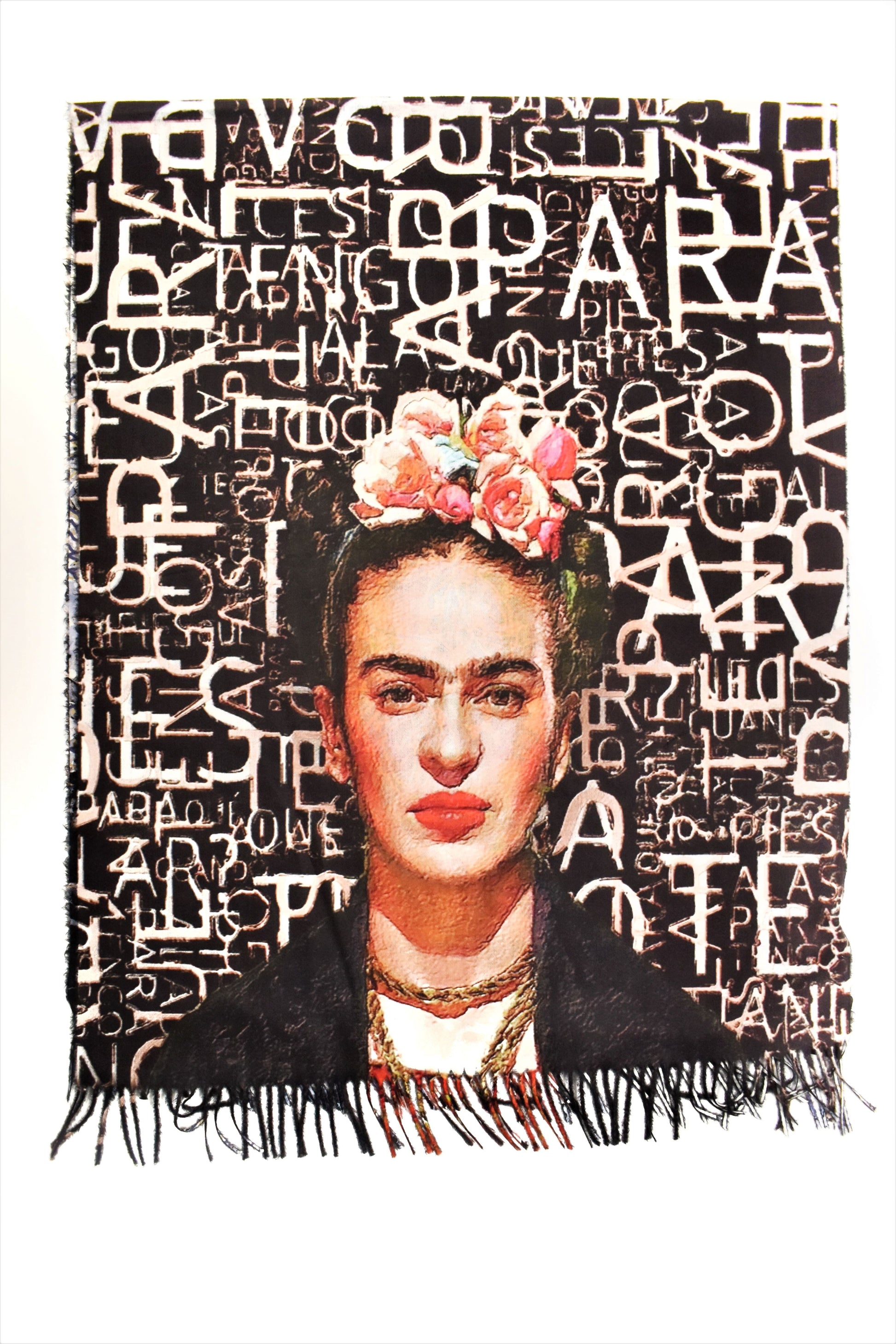 Sciarpa Frida Kahlo double face
