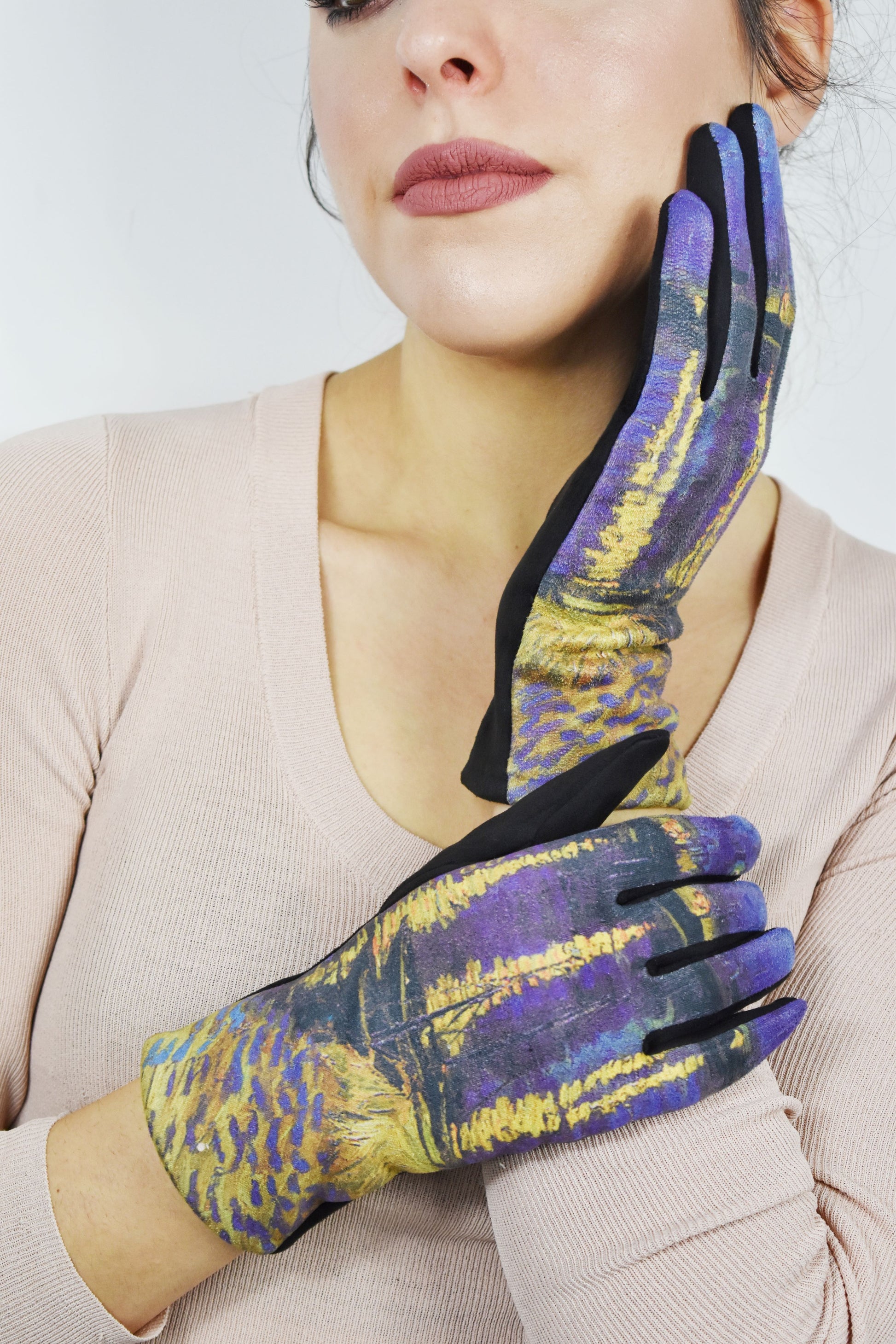 Guanti Notte sul Rodano V. Van Gogh