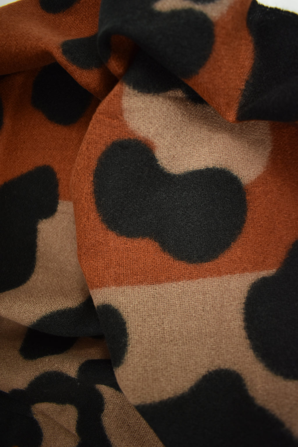 Sciarpa stampa maculata